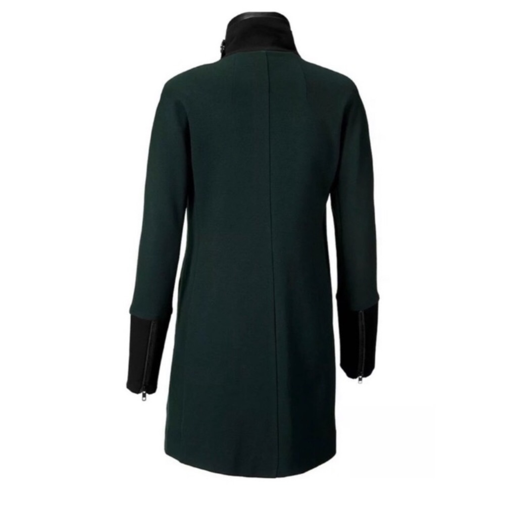 CAbi Renaissance Coat Green Black Small 3725 - Picture 4 of 16